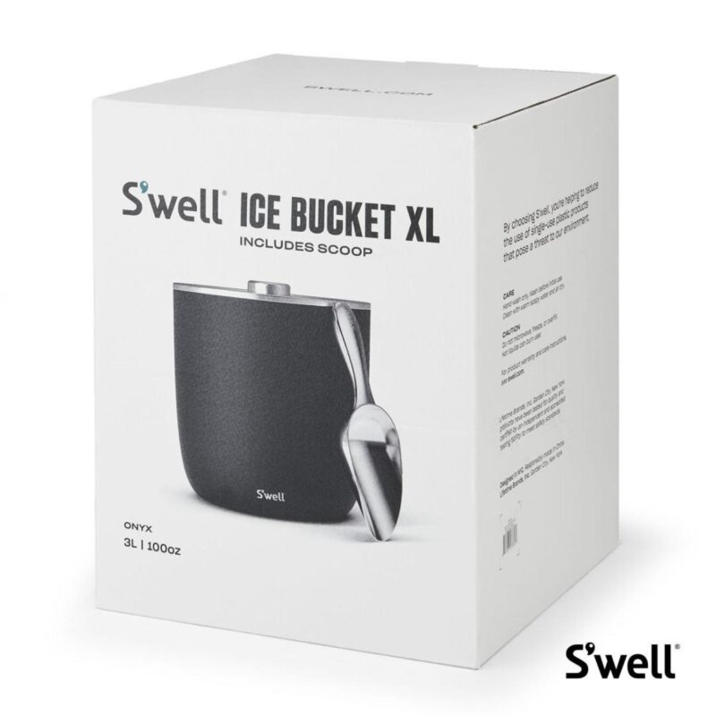 Custom S'well® Ice Bucket & Scoop - 1