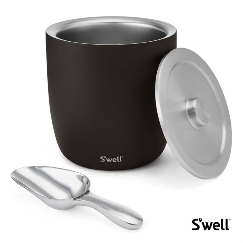 Custom S'well® Ice Bucket & Scoop - 3