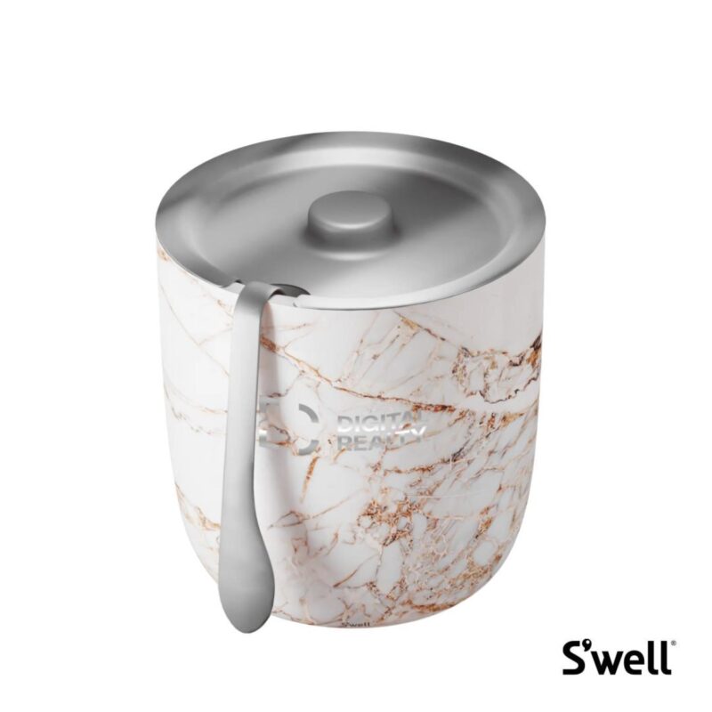 Custom S'well® Ice Bucket & Tongs - 2